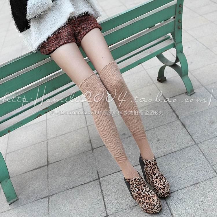 6pcs/lot 2012 vertical stripe patchwork all-match cotton pantyhose stocking cw035 free shipping