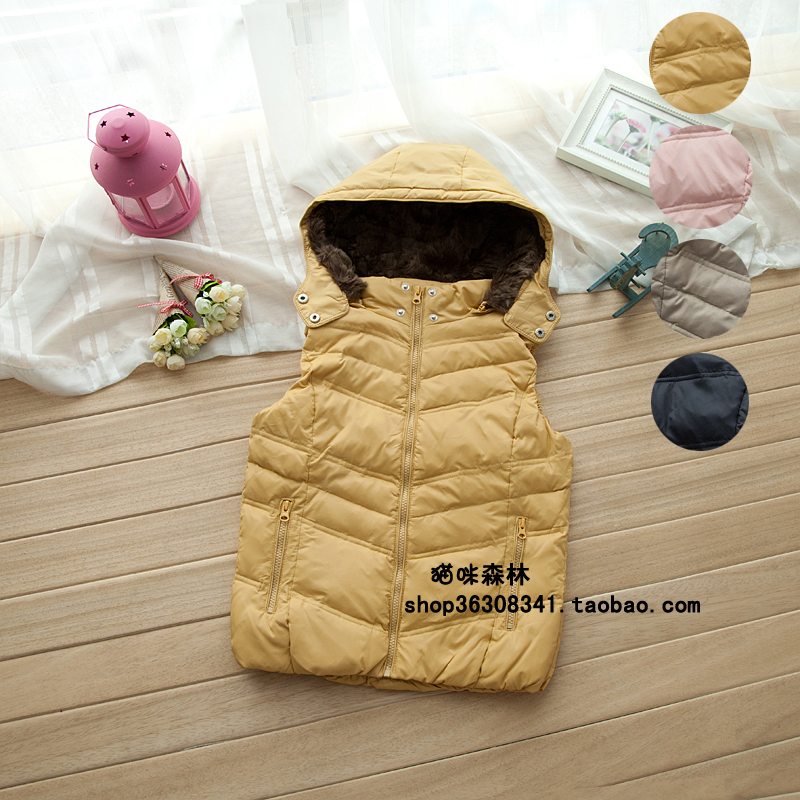 79.99 ! cap double pocket down bread vest 0.48kg