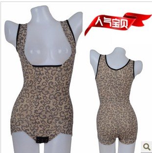 8 Shaper one piece thin seamless abdomen drawing slimming corset beauty care clothing plus size butt-lifting body shaping