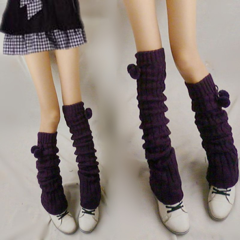 80 cm  lengthen yarn loose  ankle sock preppy style thicken   thermal socks