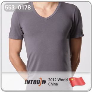 88 intouch fashion male t-shirt 2012 modal short-sleeve slim sports underwear