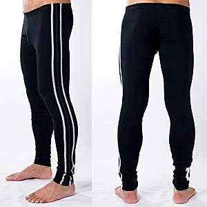 88 male long johns legging underwear long johns 100% cotton underwear fashion black