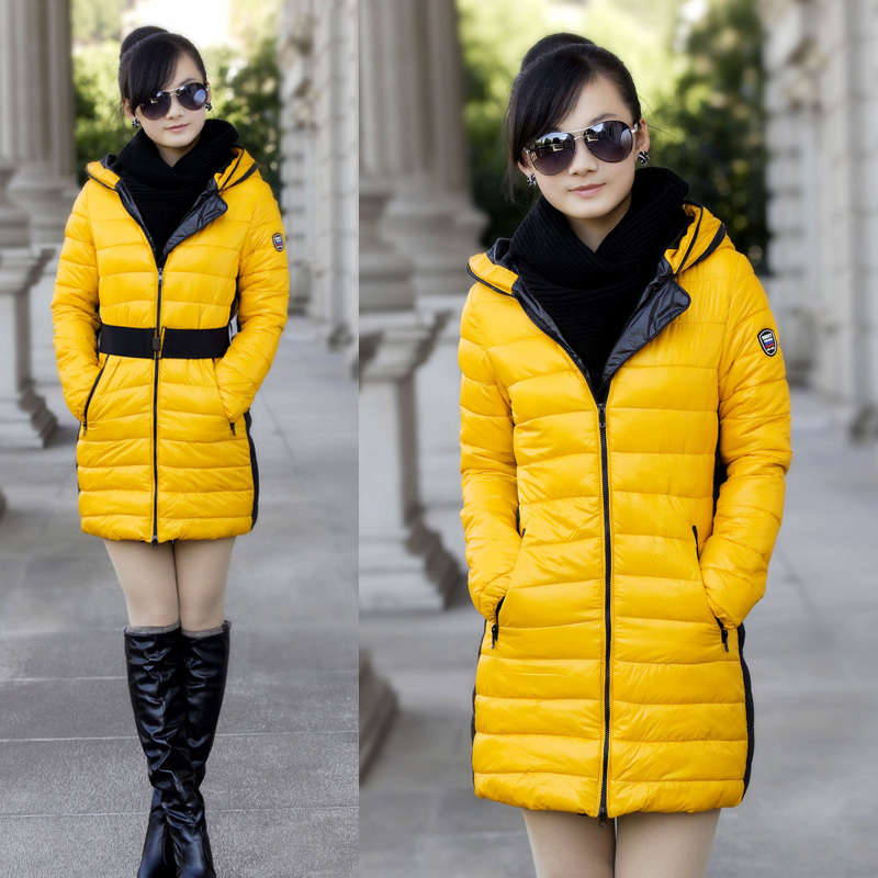 9.25 big women's plus size medium-long wadded jacket cotton-padded jacket 2012 autumn and winter new arrival cotton-padded