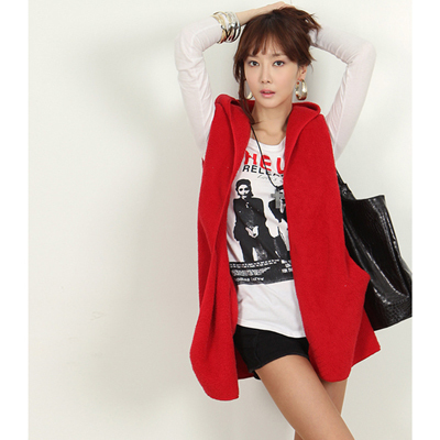 9197 double faced coral fleece vest