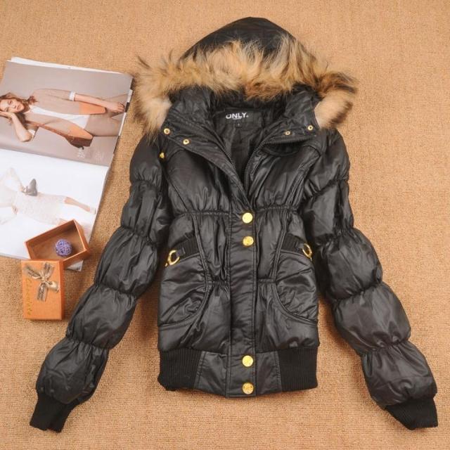 A-1 female autumn and winter wadded jacket with a hood slim Women thermal 0.85 light