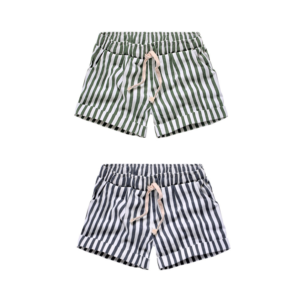 A free shipping 2012 navy style stripe water wash casual shorts beach pants shorts female 3518