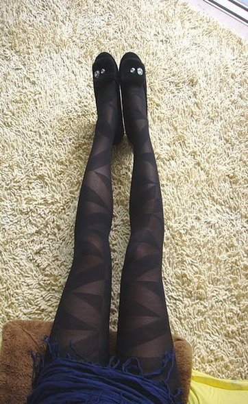 A variety of fashion jacquard pantyhose through meat sexy pantyhose