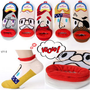 A127 socks pirate socks lovers sock slippers amberlababy