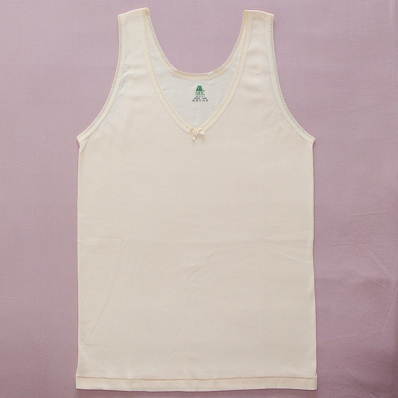 Ab ab needle elastic flower Women 100% basic sleeveless cotton vest 8191 n272