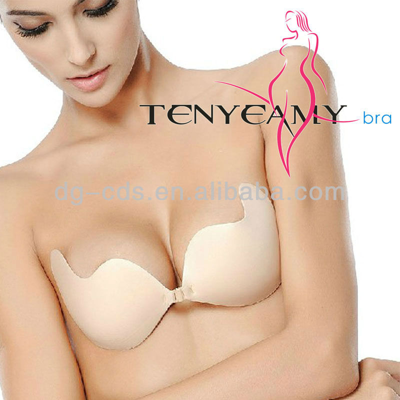 adhesive invisible v bra