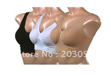 AHH Bra 60pcs=20boxes  Genie  Seamless Bra yoga sports bra Shaper sport Underwear  (3pcs/box) free shipping