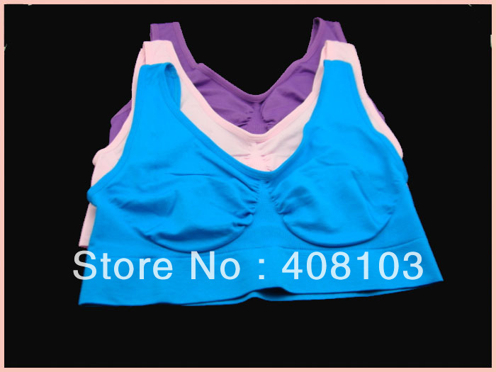 Ahh Seamless Leisure Bra As Seen On TV 900pcs/lot=300sets,3 color a set,Only One Set Sale(Retail packaging)