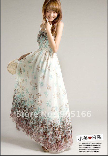 [AILSA STYLE]Free shipping 2012 Bohemia Indigenous flavor long style brace dresses chiffon maxi dress