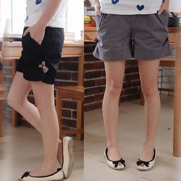 Alibaba express Summer maternity clothing maternity shorts summer maternity pants belly pants 1208