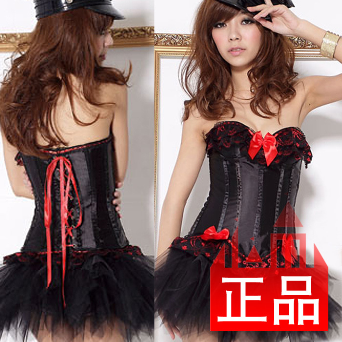 Alice elsme d'Angleterre royal tiebelt shaper nobility corset vest lace little demon of