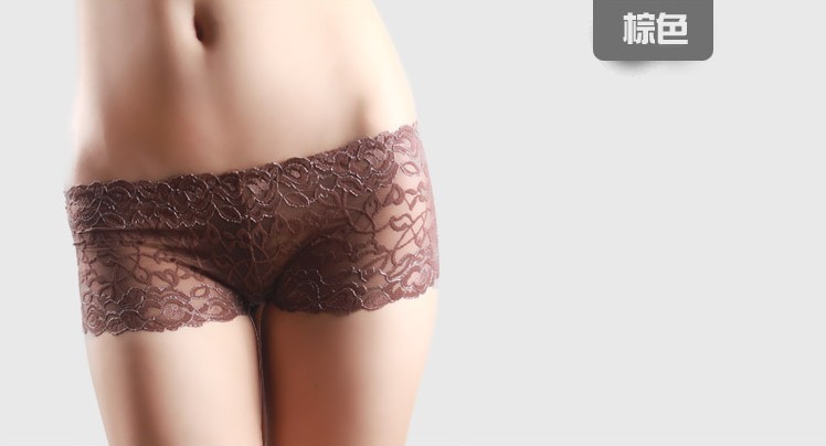 AlphaScorpio solo the same paragraph, Ms. sexy fun hollow transparent Xiaoping angle lace panties wholesale