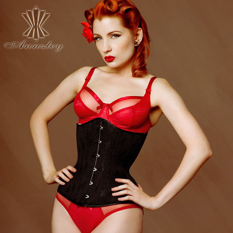 Annzley tiebelt corset black royal shapewear a360177