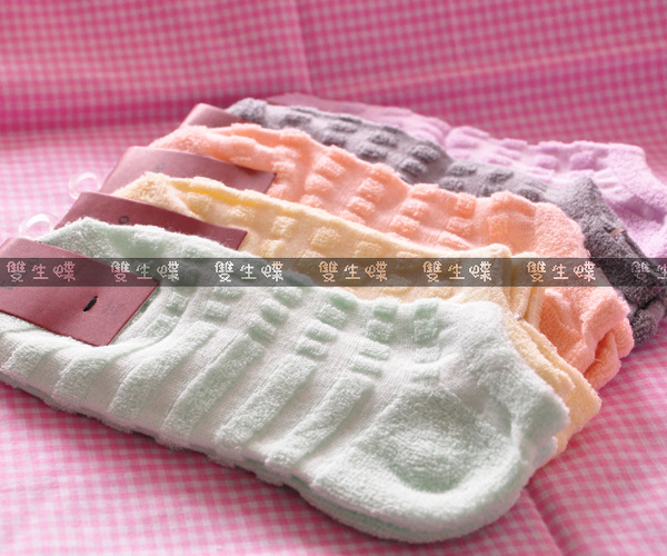 Anti the nap Nvwa socks wholesale boat  towel  socks