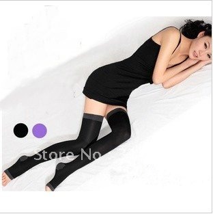 anti-varicosity stocking 35-40mmhg Pantyhose compression socks free shipping