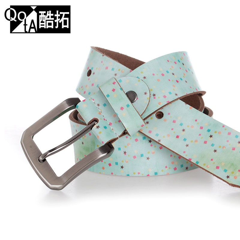 [ANYTIME] Sweet fashion women's waist of trousers belt trend of decoration strap belt genuine leather