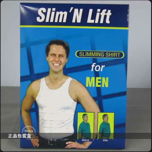 as seem on TV  wholesale Slimming Vest Top for MEN Slim N Lift Body Shaper