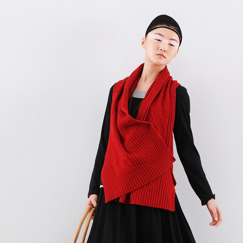 Asymmetrical sweater cape loose sweater coat female 2013 spring