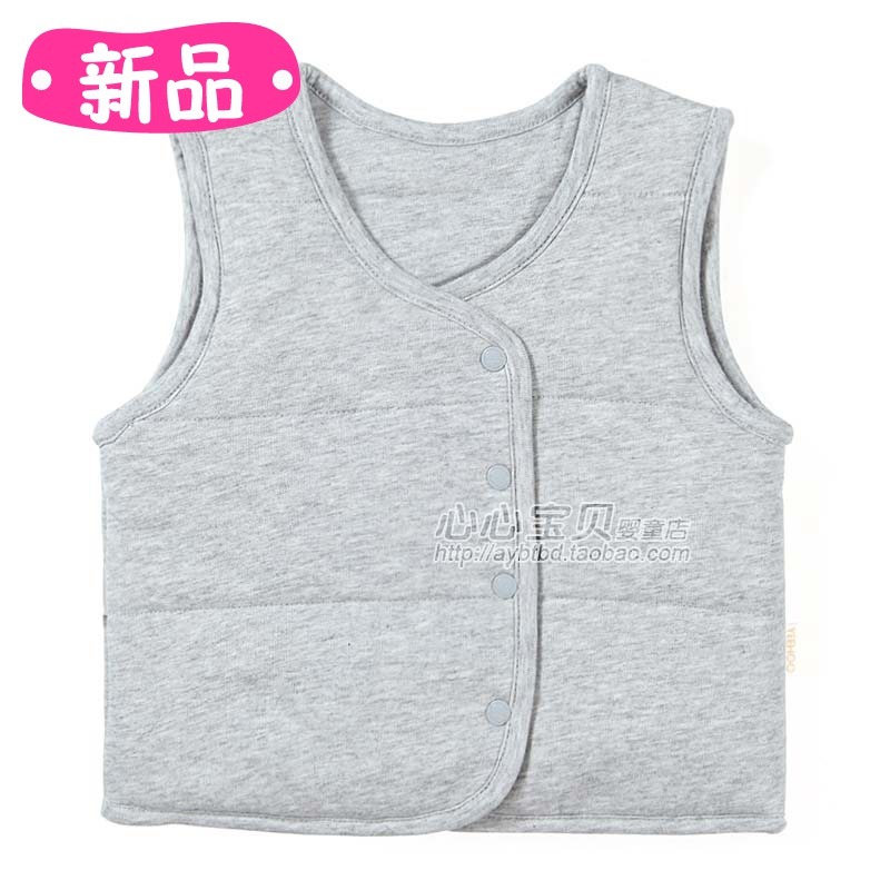 Autumn and winter baby underwear thermal vest ny607-309-8 thickening cotton liner vest