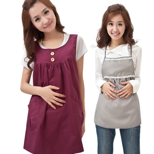 Autumn and winter clothing double radiation-resistant maternity protective vest skirt nano silver aprons combination