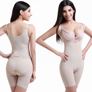 Autumn and winter fat burning slimming super abdomen drawing butt-lifting thin waist comfortable one piece shaper beauty care