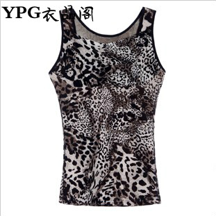 Autumn and winter female thermal vest female thermal underwear thickening plus velvet V-neck low collar tight top