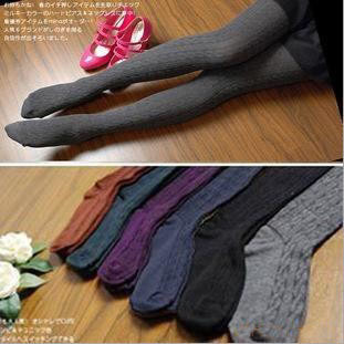 Autumn and winter maternity clothing maternity pants maternity socks rib knitting twisted pantyhose warm pants