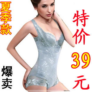 Autumn and winter nano fiber one piece shapewear slimming clothing body shaping bodysuit beauty care clothing shaper abdomen