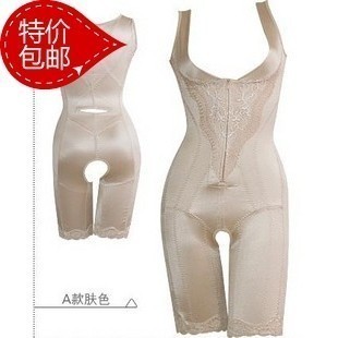 Autumn and winter thermal daianfen underwear fat burning slimming abdomen drawing butt-lifting body shaping bodysuit slimming