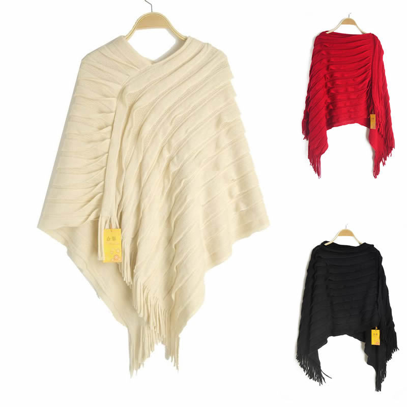 Autumn and winter women cloak rangzieb cape sweater outerwear loose cloak batwing shirt sweater female fashion sweater