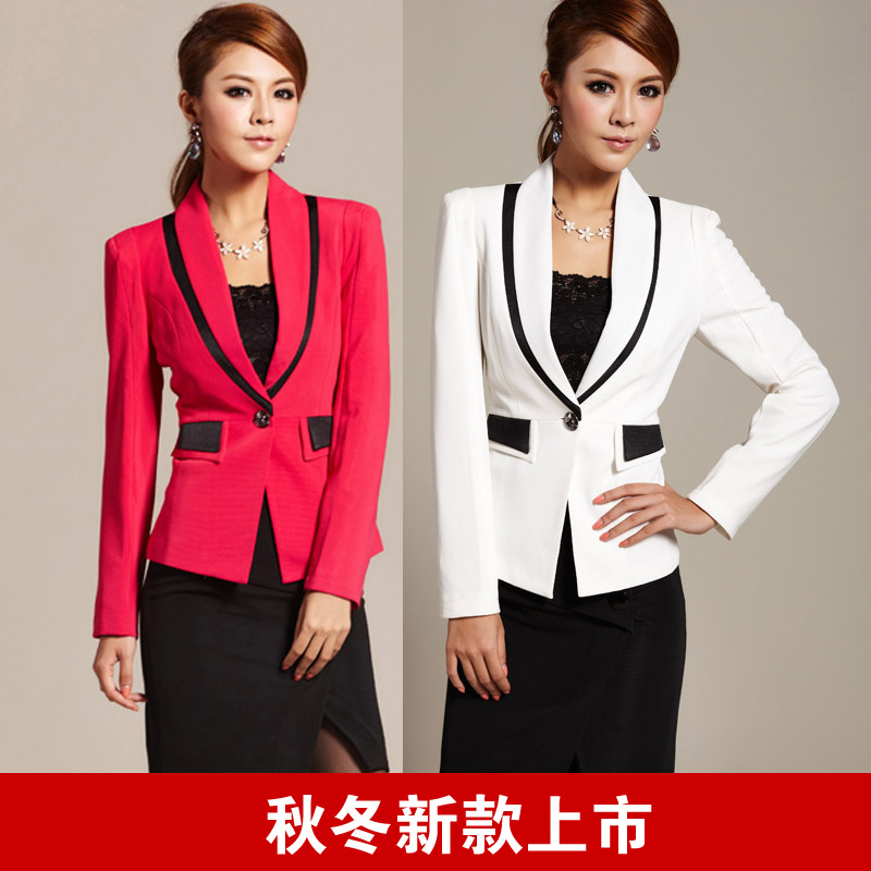 Autumn and winter work wear women's set slim women's ol formal quality work wear skirt plus size available