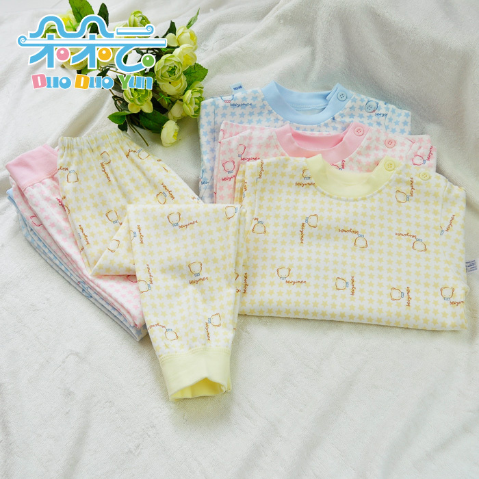 Autumn baby 100% cotton underwear baby underwear set child long johns long johns tt21059