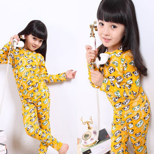 Autumn children's clothing set h10 child set cartoon print hot-selling children's clothing lounge