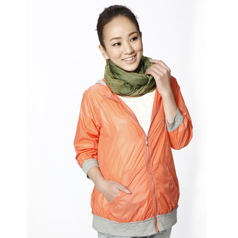 Autumn maternity clothing thin anti-uv outerwear