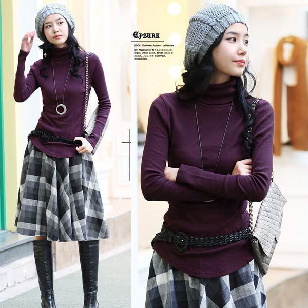 Autumn new arrival 2012 autumn women's pullover turtleneck Women wool sweater long-sleeve sun protection clothing