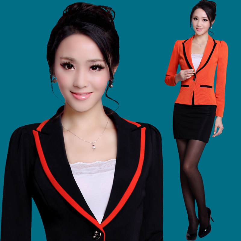 Autumn new arrival slim work wear skirt women's autumn skirt casual small suit jacket