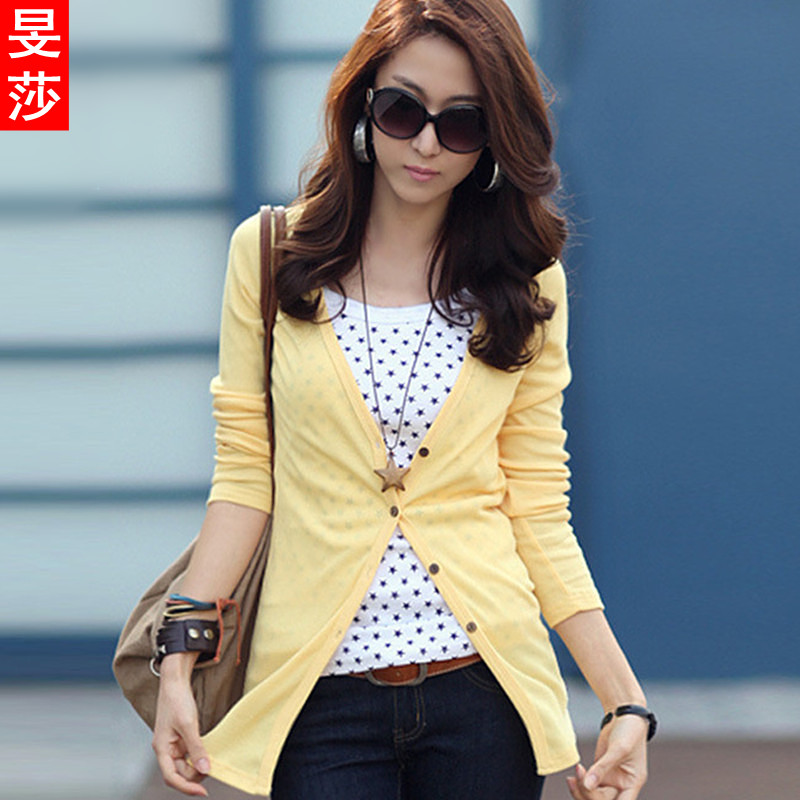 Autumn outerwear autumn women's fashion sun protection clothing cardigan outerwear long-sleeve female