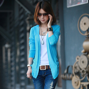 Autumn outerwear Women 2012 short jacket female spring and autumn casual cardigan coat women's outerwear