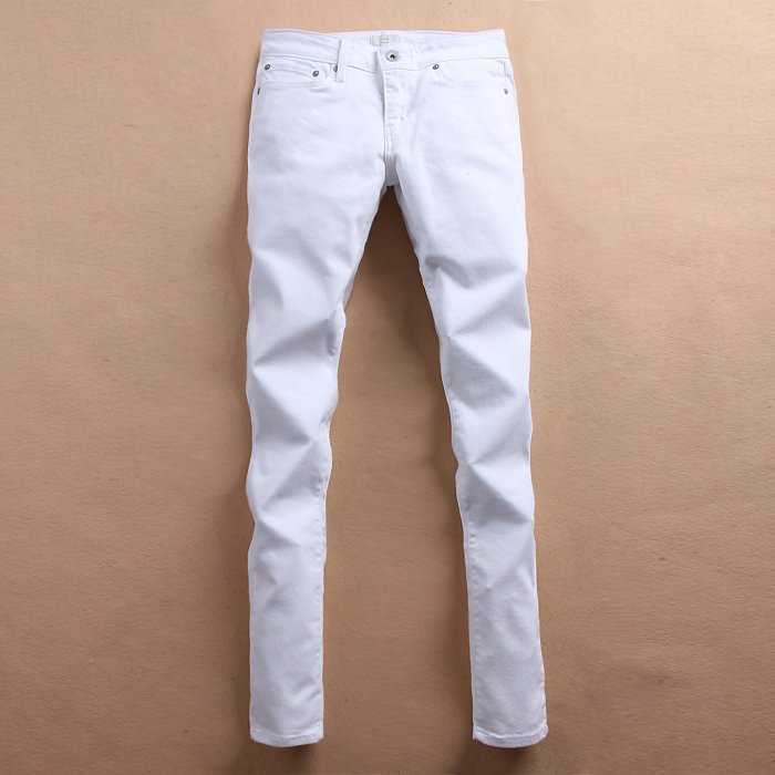 autumn  winter Jeans white  skinny   female pencil pants slim  plus size good quality jeans 12082401