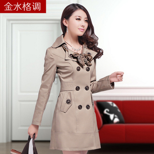 Autumn women's 2012 autumn new arrival plus size formal spring and autumn fashion women's trench outerwear