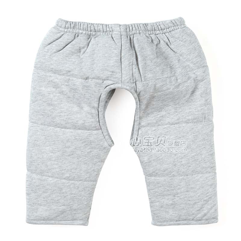 AY 2012 autumn and winter baby underwear clip cotton liner ny555-309-8 baby thickening open-crotch pants