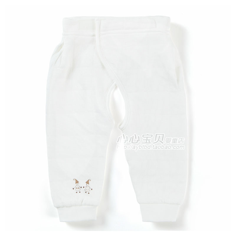 AY 2012 winter baby cotton-padded modal underwear ba901-130m adjust open-crotch trousers