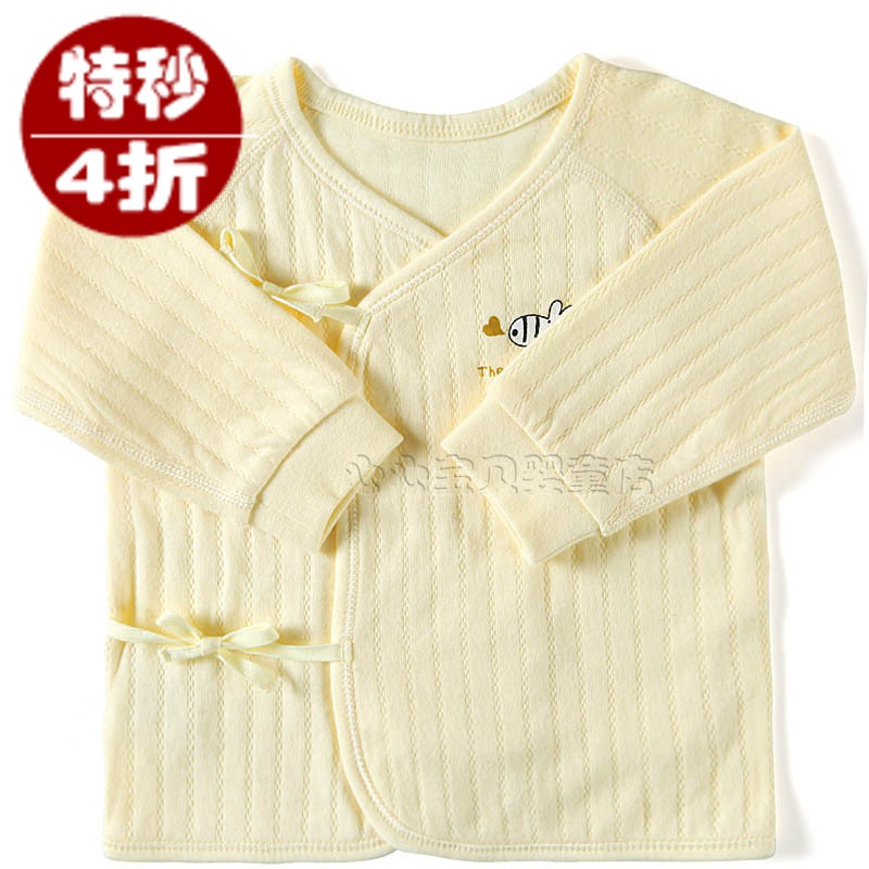 AY Autumn and winter 100% cotton baby underwear ba881-96y baby long-sleeve bandage monk clothes