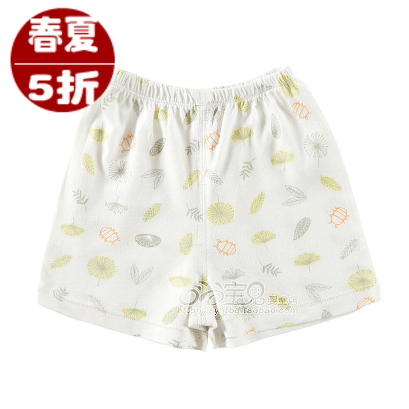 AY Rattan carpenter's 2012 summer 100% cotton baby underwear pa994-135m shorts trunk