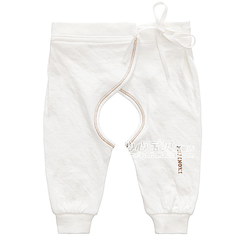 AY Rattan carpenter's spring and autumn 100% cotton antibiotic underwear pa996-80c lacing cord open-crotch trousers