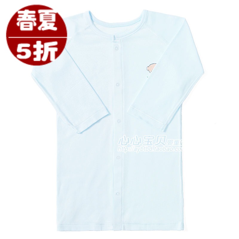 AY Rattan carpenter's spring and summer 100% cotton baby underwear sleepwear pa880-115b baby air conditioning service robe